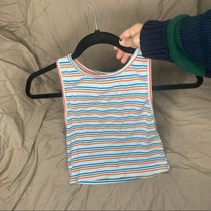 Cropped stripped tank